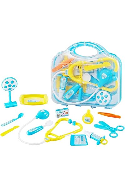 KASTWAVE Toddler Doctor Kit for Kids - 12 Piece Pretend Play Medical Toy Set ...