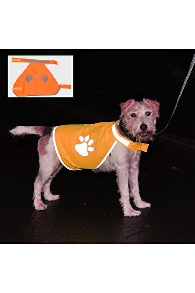 FUTAX Night Vision Reflective Fabric Velcro Dog Vest Medium (5690)