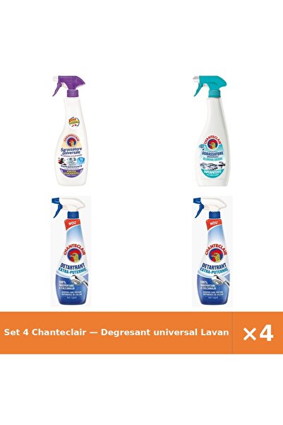 Chanteclair Set 4 — Degresant universal Lavanda + Spray Degresant Universal A...