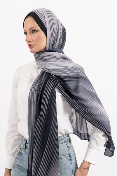 m moon scarf شال من الخيزران المزخرف من 'VALEUR'، شال عالي الجودة وموسم جديد