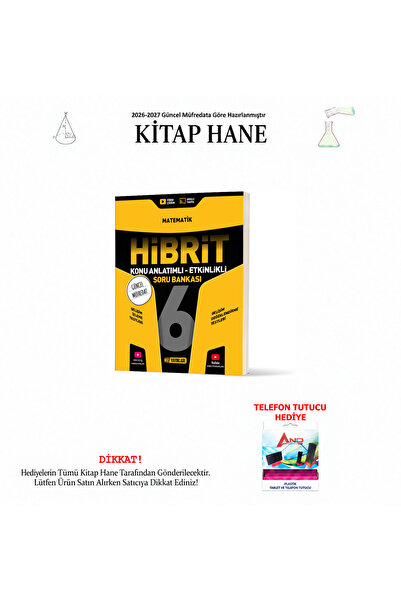 Hız Yayınları 2026-2027 6. Sınıf Hibrit Matematik