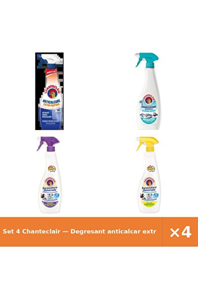 Chanteclair Set 4 — Degresant anticalcar extra r + Spray Degresant Universal ...