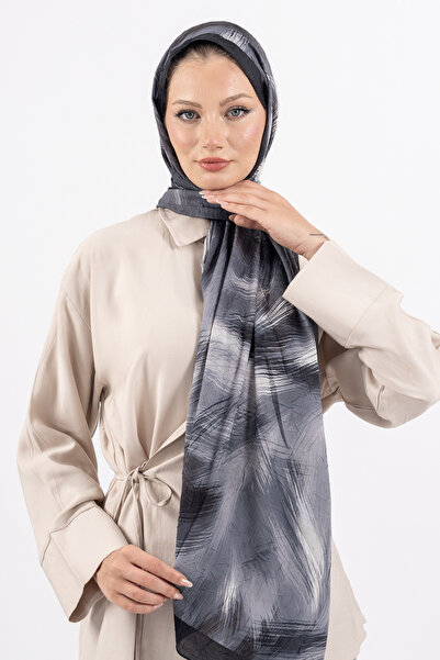 m moon scarf 'Valeur' Patterned Bamboo Kraş Shawl, High Quality & New Season Shawl