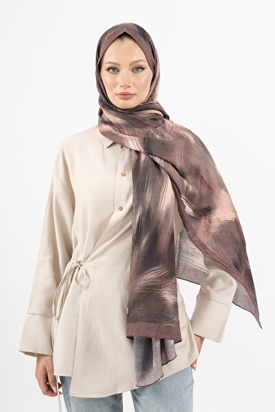 m moon scarf ' VALEUR ' DESENLİ BAMBU KRAŞ ŞAL , YÜKSEK KALİTE & YENİ SEZON ŞAL