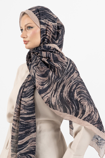 m moon scarf ' VALEUR ' DESENLİ BAMBU KRAŞ ŞAL , YÜKSEK KALİTE & YENİ SEZON ŞAL