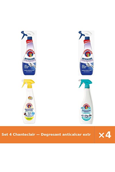 Chanteclair Set 4 — Degresant anticalcar extra-p + Degresant universal Lamaie...