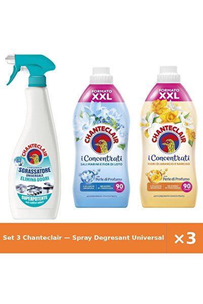 Chanteclair Set 3 — Spray Degresant Universal An + Balsam de rufe Saruri Mari...