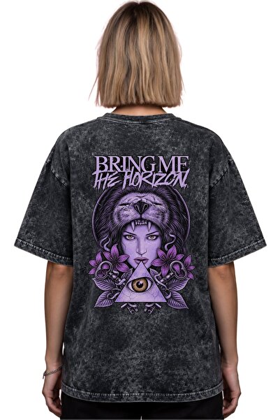 SEVBANO Μπλουζάκι Bring Me The Horizon με στάμπα ροκ μέταλ μουσικού συγκροτήμ...