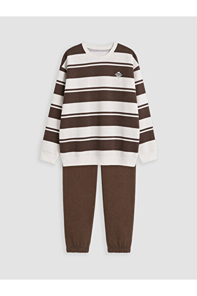 LC Waikiki Striped Boy's Set