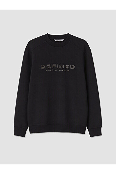 LC Waikiki Crew neck printed men's sweatshirt