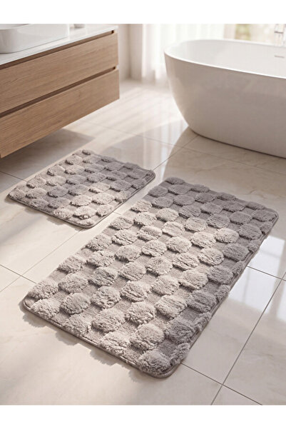LC Waikiki Timeless Clothing & Timeless Choices Plush Bath Mat Set of 2