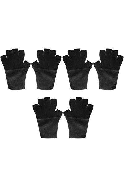 Arabest Gel Manicure UV Shield Gloves,3-Piece Fingerless Polyester UV Gloves ...