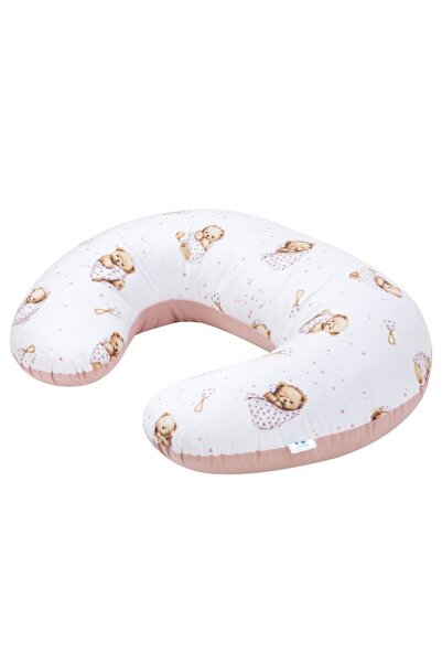 PEPI Pernă pentru alăptat ROGAL White Sleeping Teddy Bear