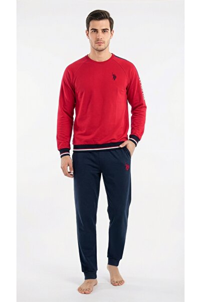 U.S. Polo Assn. Men's Red Home Wear