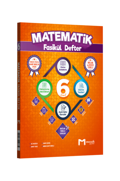 Mozaik Yayınları 6. Sınıf Matematik Fasikül Defter 2027