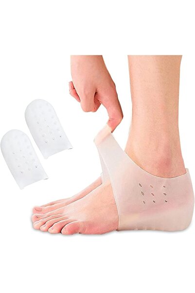 GENERAL 2 Pairs Invisible Height Increase Insole for Men Women Silicone Heigh...
