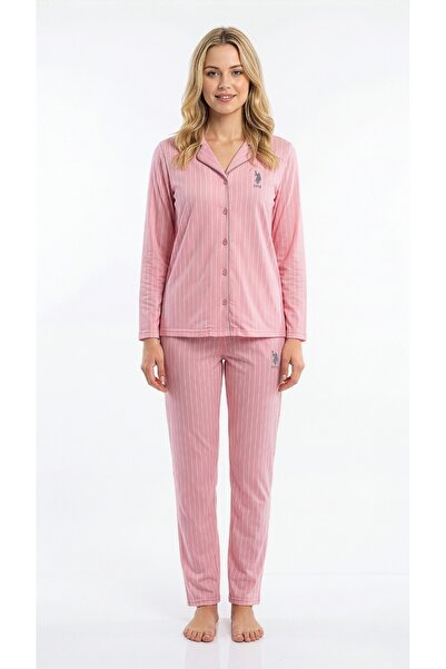U.S. Polo Assn. Women's Pink Pajama Set