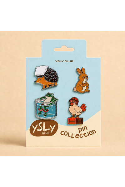 Pin Rozet 4'lü Paket