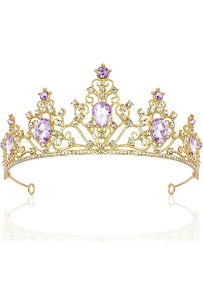 SYOSI Crystal Rhinestone Tiara Crown for Women Girls, Princess Wedding Birthd...