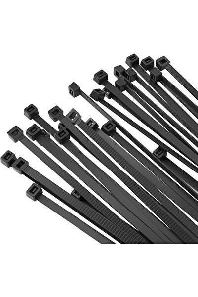 GENERAL 100 Pack Cable Zip Ties Heavy Duty 8 Inch, Premium Plastic Wire Ties ...