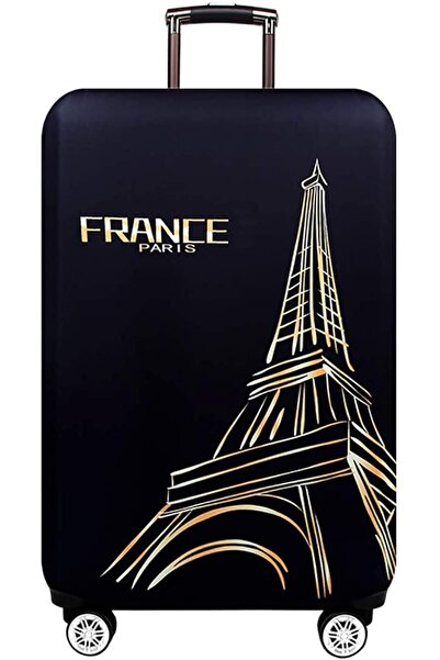 TERRIFI Waterproof Luggage Cover for 25-28 Inch Suitcases, Washable Elastic S...