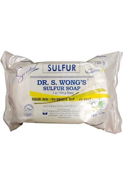 Dr. S. Wong's Dr. Wong Sulfur Soap with Moisturizer, 135g