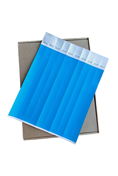 Generic Brand Bratari Evenimente Tyvek 19x250mm Numerotate, Set 500 Buc, Rezi...