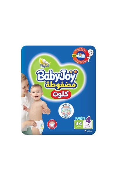 Baby Joy Culotte Diaper Pants Size 4 Large Jumbo Pack 9-14 kg 44 pcs