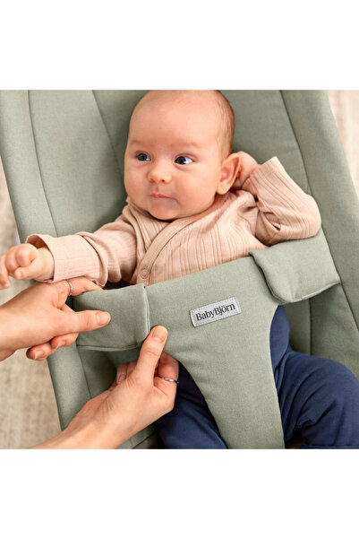 BabyBjörn Begin Ana Kucağı Woven Light Green