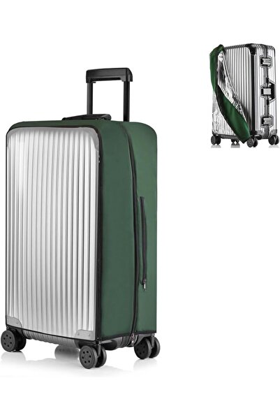 NALACAL Suitcase Protector Cover, Clear PVC Suitcase Cover Protectors, Travel...
