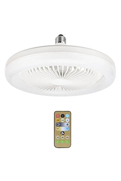 OEM LED стенна лампа с 3 функции, вграден вентилатор, цокъл E27, 30W, 26см