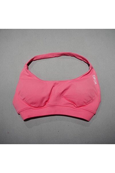 Choice حمالة صدر رياضية نسائية من S coral pink DFDK بدون خياطة، ذات دعم عالٍ،...