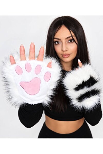 EMKSHOP Plush Gloves with Paw Figure
