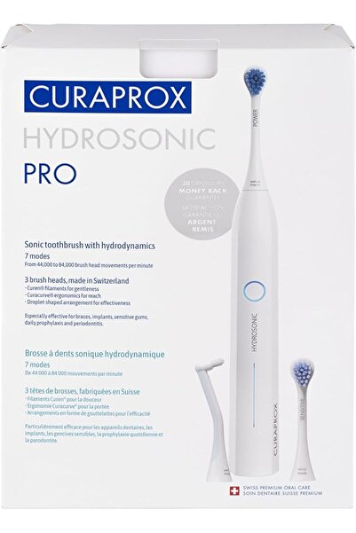 Curaprox Hydrosonic Pro - 84,000/minute - The Best Adutls Electric Toothbrush...