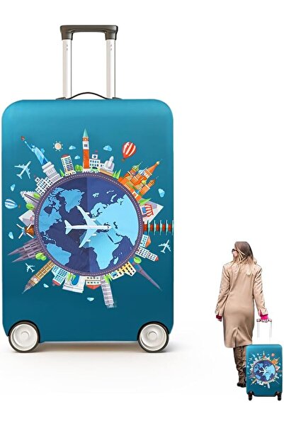 Daboza Luggage Cover Suitcase Cover, Washable Suitcase Protector, Elasticated...