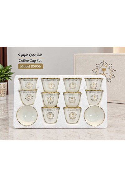 Genaric Two Swords and Palm Tree Round Large Coffee Cups