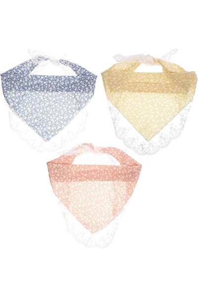 Bukela Floral Elastic Hair Bandanas Scarf Boho Lace Turban Hair Scarves Headb...