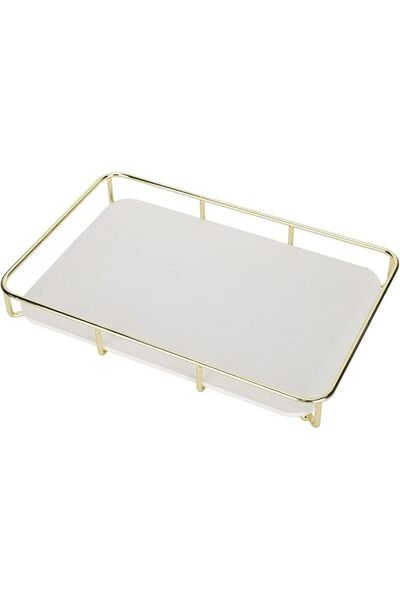 GENERAL Iron and Acrylic Office Organizer Vanity Tray, Bedroom Jewelry Holder...
