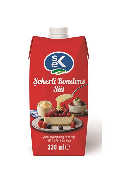 Sek Şekerli Kondens Süt 330 x 12
