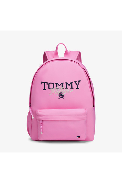 Tommy Hilfiger Seasonal Graphic Çocuk Pembe Sırt Çantası