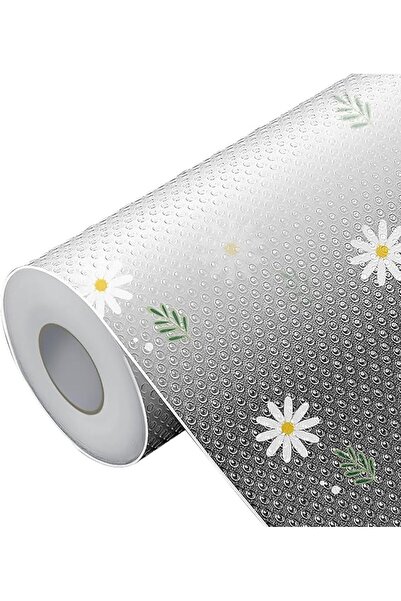 SYOSI Washable Oil-Proof Shelf Liner, Non-Adhesive EVA Liner for Kitchen Cabi...