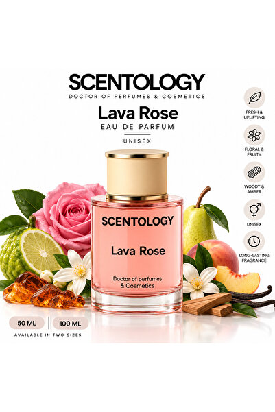 Scentology Doctor of perfums Lava Rose Eau de Parfum Unisex – 50 ml & 100 ml
