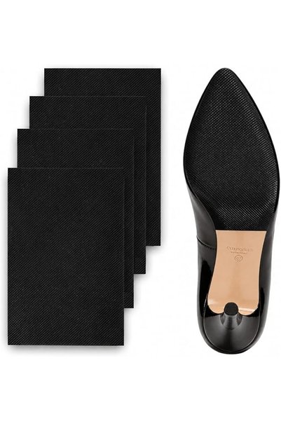 CareTick Non Slip Shoe Pads, 8 PCS Self Adhesive Shoe Grip Sticker Sole Prote...