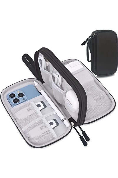 Lacdo Electronic Organizer, Travel Cable Organizer Bag Pouch Tech Electronic ...