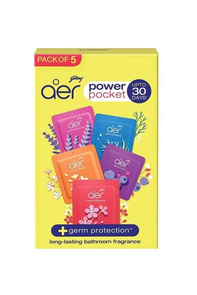 Godrej aer Power Pocket Assorted 10gm Pack Of 5