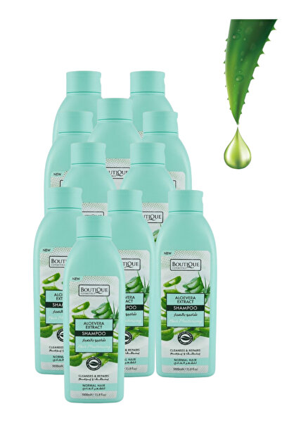 Boutique 11 Pieces Aloevera Extract Shampoo for Normal Hair 1000ML