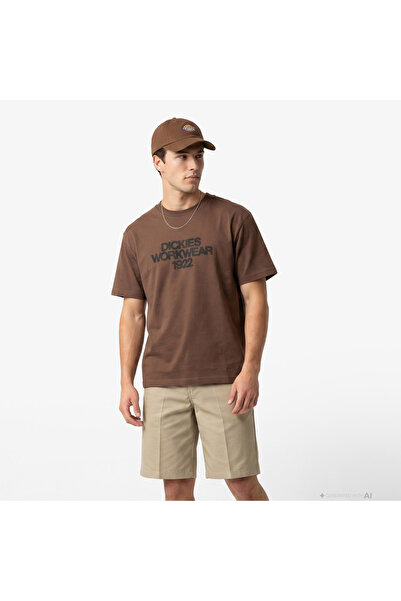 Dickies Torrey Erkek Kahverengi T-Shirt