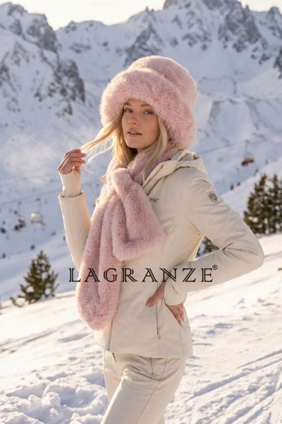 LAGRANZE WINTER COUTURE Atkı Bere İkili Set