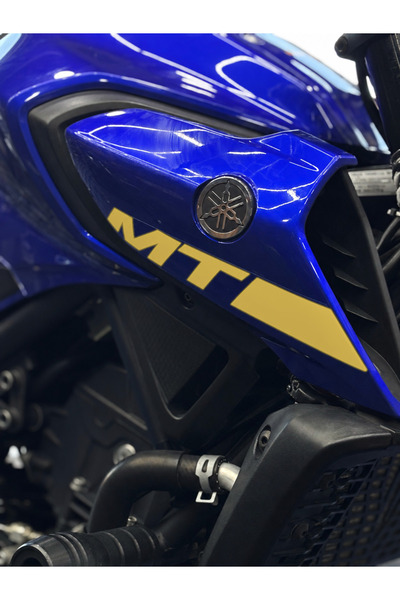 Banxtre Yamaha MT-25 için Orijinal MT-25 Yazıları Sticker Seti Sağ ve Sol (Or...