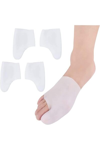 SYOSI Silicone Gel Sock Pads with Breathable, Toe Protectors for Ballet Dance...